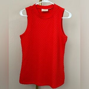 Maeve by Anthropologie sleeveless red/orange top - medium